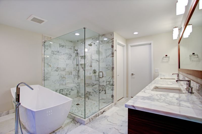Luxury Shower and Bathtub Areas